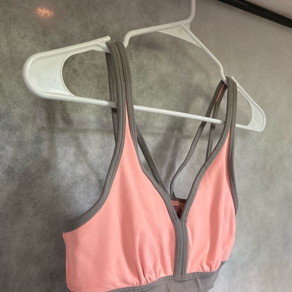 VSX VICTORIAS SECRET Sports Bra Peach Creamsicle Orange Gray S/P - Picture 13 of 16